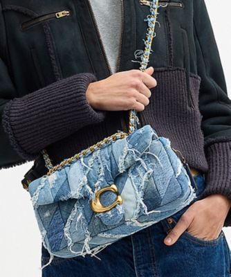 タビー ショルダー バッグ 26・リパーパス デニム パッチワーク